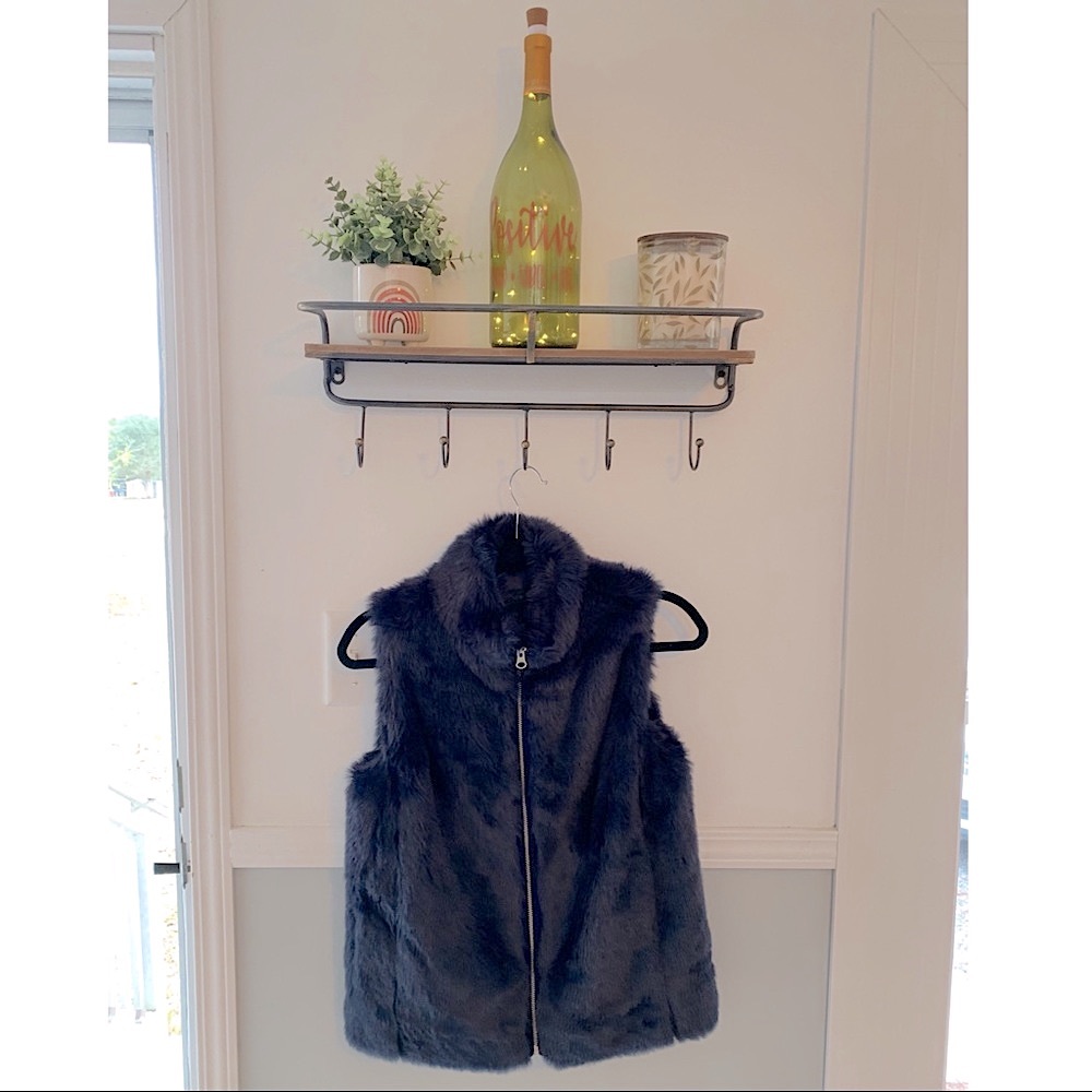J.Crew Fur Vest